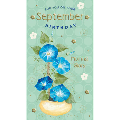 Picture of SEPTEMBER BIRTHDAY CARD